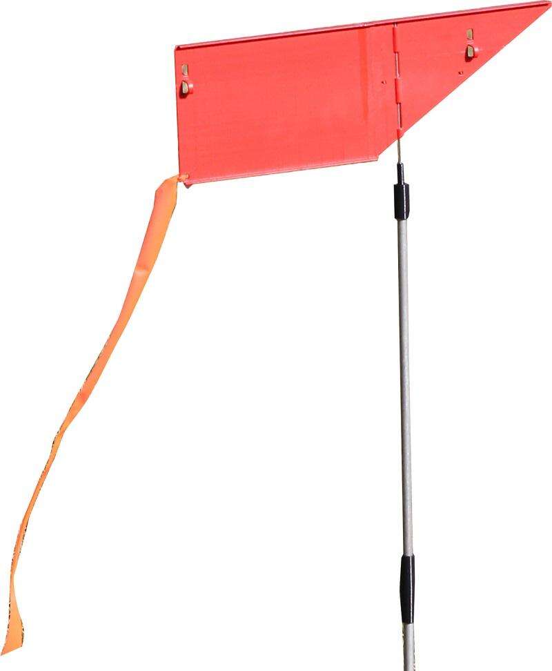 Misc. Accessories MTM Case Gard Ready Series MTM WIND READER SHOOTING RANGE FLAG RED